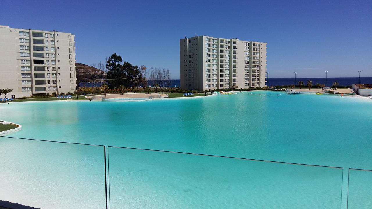 Papudo Laguna VISTA AL MAR Y PISCINA Exterior foto